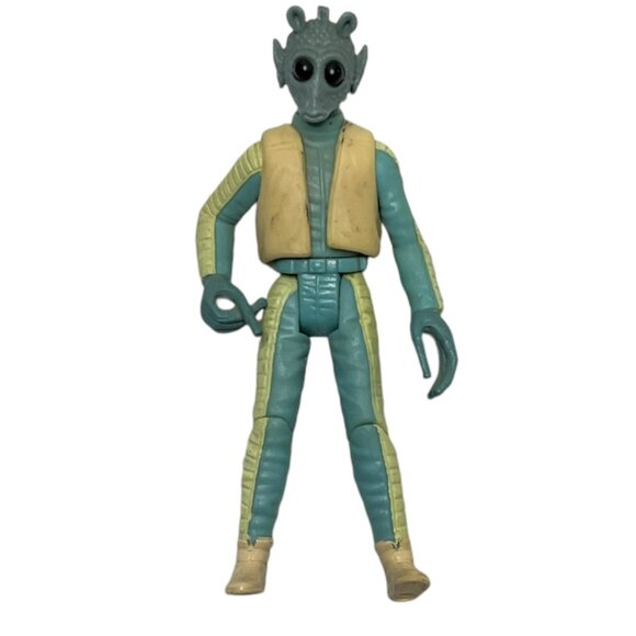 1999 Hasbro Star Wars Power Of The Force Greedo Loose Action Figure Toy Only - Picture 3 of 8
